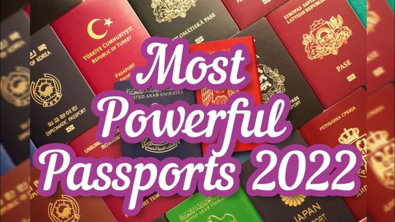 Most Powerful passports in the World | Passport index | Do You Know