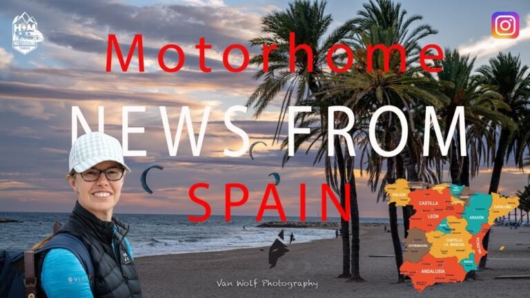 Motorhome Tour News from Spain . Local Sim Cards, Electric Scooters and more.