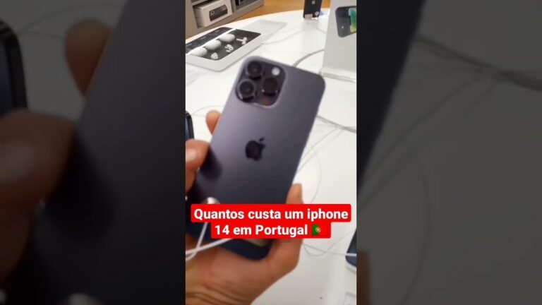 Novo iphone 14 em Portugal #shorts