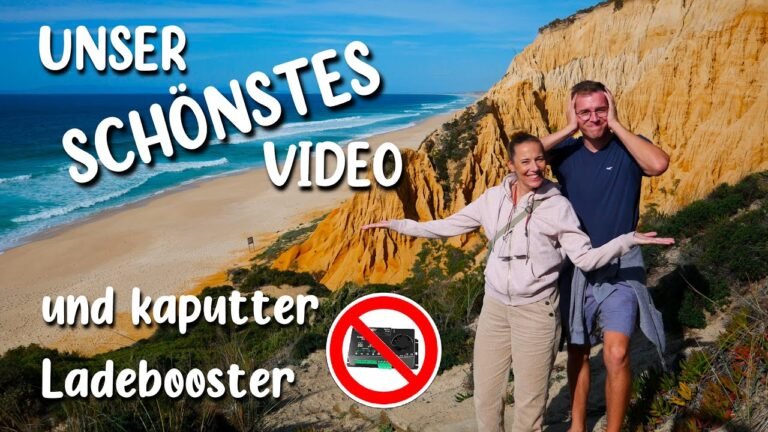 OHNE STROM im PARADIES – Portugal mit Campervan – Alentejo – Ladebooster defekt I VANLIFE PORTUGAL