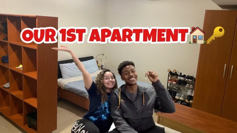 OUR FIRST APARTMENT IN EUROPE! (Apartment tour) | Jay & Lyss