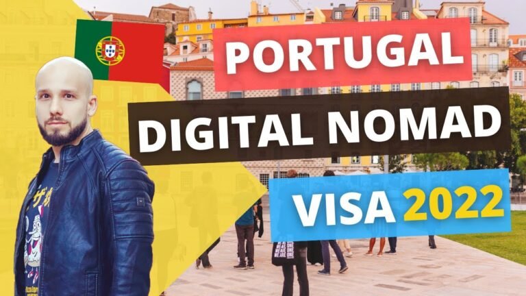 Portugal Digital Nomad Visa 2022 (New Way To Move & Live In Portugal Long-Term)