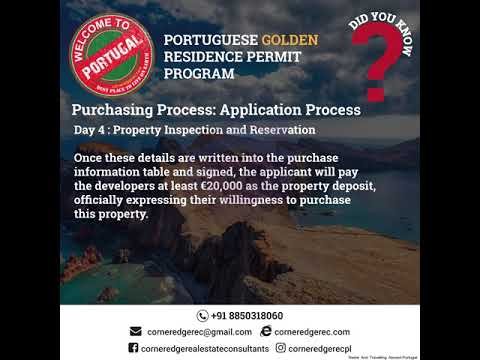 Portugal Golden Residence Permit Program – Purchasing Process for Real Estate
