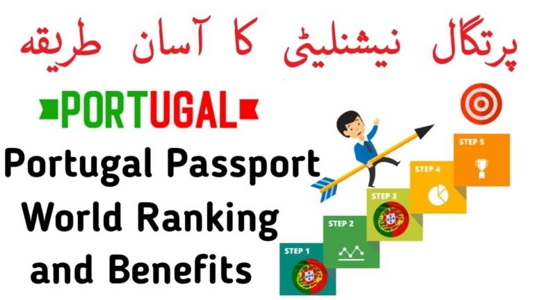 Portugal citizenship method | Portugal Immigration | Portugal passport power world ranking Urdu