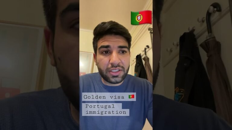 Portugal golden visa going to stop 🛑 ?#shorts