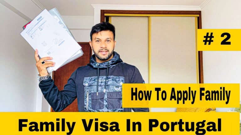 Portugal me Family Visa kasy apply karna ha portugal immigration paper