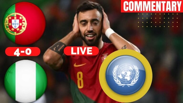 Portugal vs Nigeria Live Stream FIFA Friendly World Cup Warmup Football Match Today Super Eagles Viv