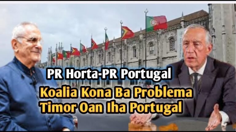 Pr Horta-Pr Portugal Rezolbe Problema Timor Oan Iha Portugal