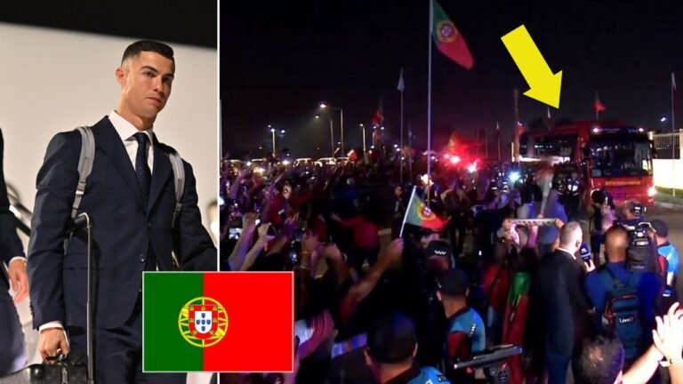 Ronaldo & Portugal Amazing Reception in Qatar Ahead of World Cup