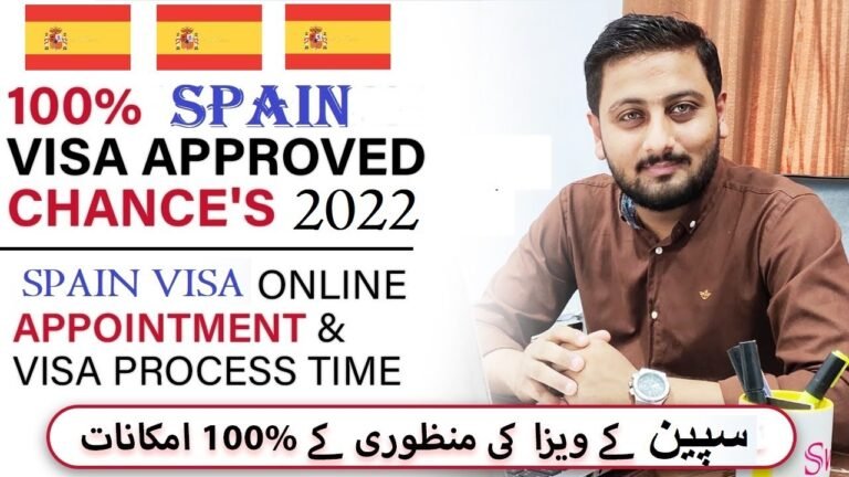 SPAIN Tourist Visa Latest Update 2022 – Now Spain Visa Appointments are Open – Spain Visa Documents