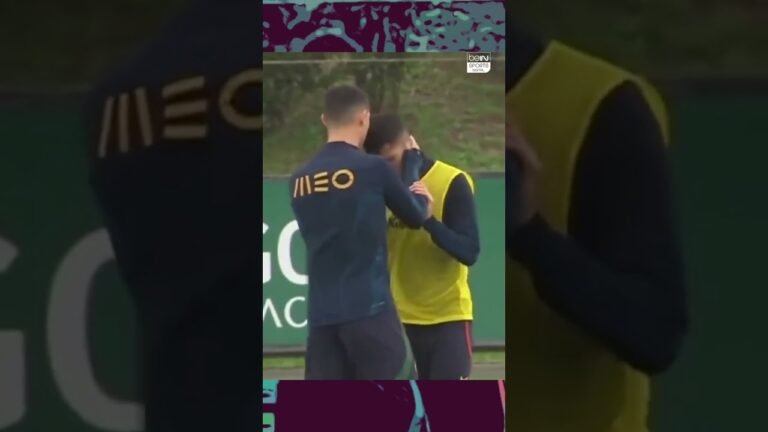 Something happens with CR7 and Portugal?