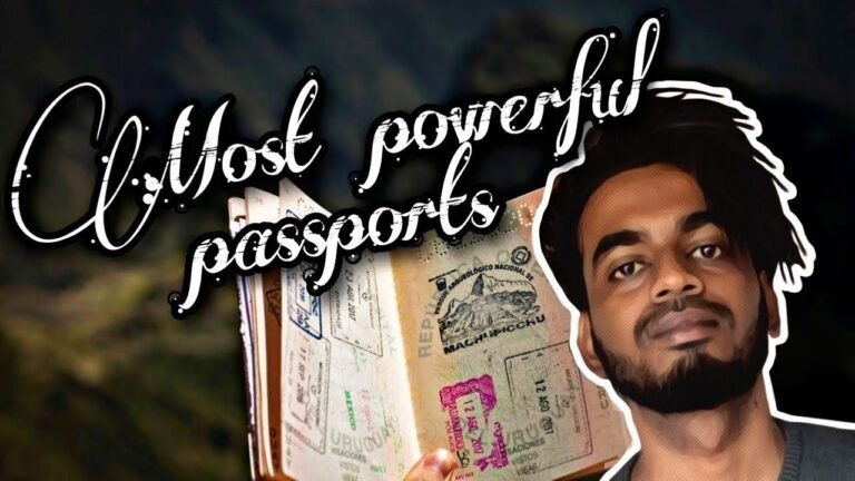 Top 10 powerful passports | Tamil | Im Ash