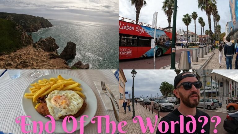 🇵🇹 Touring Portugal! Cabo de Sao Vicente & Cascais. AMAZING view of Atlantic Ocean! Travel Vlog 27.2