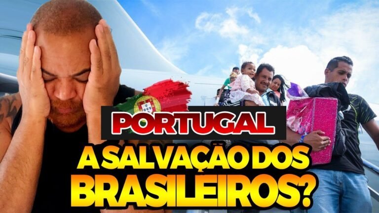 UM MILHÃO DE BRASILEIROS VAI CHEGAR EM PORTUGAL ATÉ O FINAL DE 2022