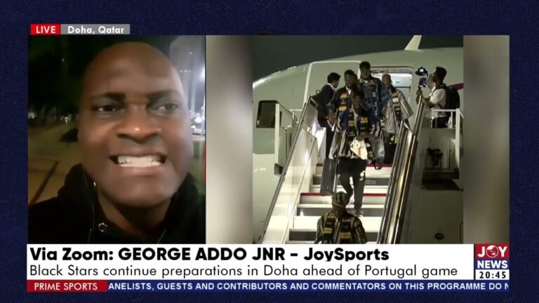 World Cup Games: Black Stars continue preparations in Doha ahead of Portugal game