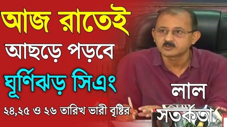 আজ রাতেই আছড়ে পড়বে ভয়ংকর ঘূর্ণিঝড় সিএং, তান্ডব চালাতে এই জেলাগুলিতে সতর্কতা Cyclone Sitrang