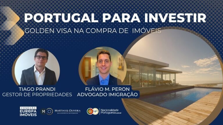 1Portugal para Investir – Golden Visa na Compra de Imóveis