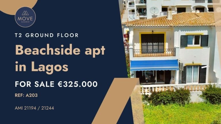 2-Bed Apartment in Meia Praia, Lagos, Portugal, for sale by MOVE Algarve