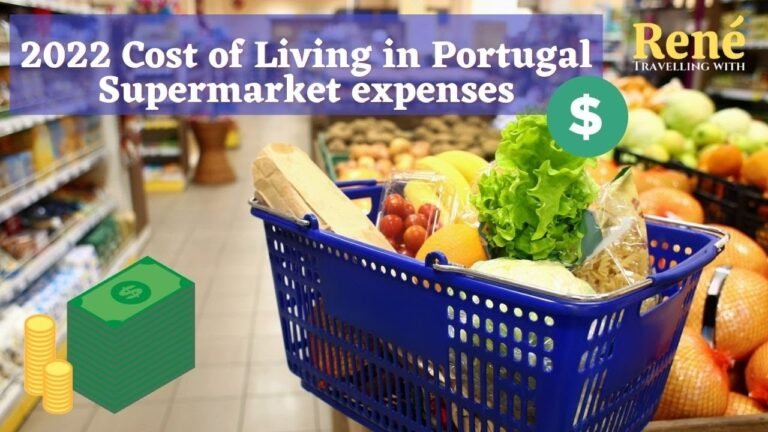 2022 Cost of Living in Portugal Supermarket | #costoflivinginportugal #livingexpenses #shorts