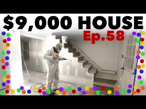 $9,000 HOUSE – BIG TRANSFORMATION – PAINTING – Ep. 58