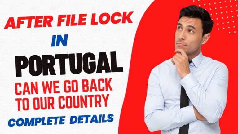 After File Lock in Portugal Can we Go Back to Our Country| Portugal PR| Portugal Visa| Portugal TRC|