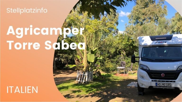 Agricamper Torre Sabea 🇮🇹 Perfekter Platz zum Überwintern im Wohnmobil | Gallipoli Italien