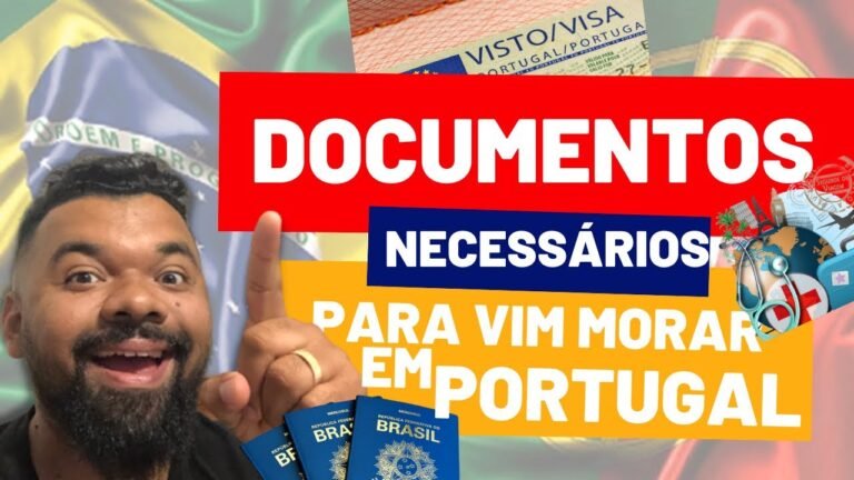 As documentações necessárias para morar em Portugal