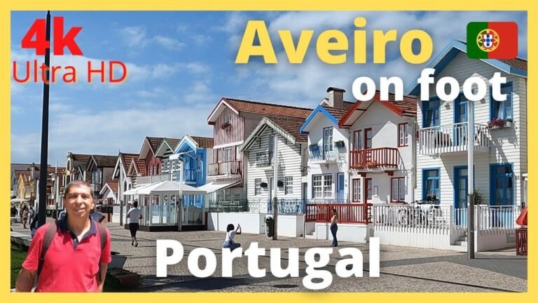 Aveiro – one of the cities with the best quality of life in Portugal, 4k