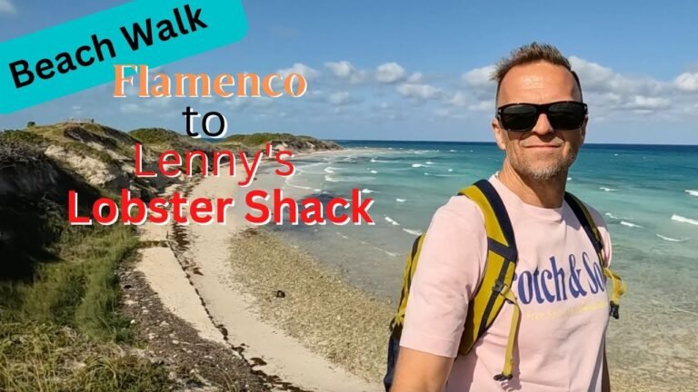 Beach Walk From Memories Flamenco Cayo Coco to Lenny's Lobster Shack Cuba @Finding-Fish