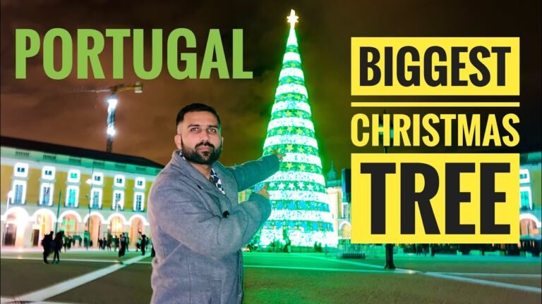 Biggest Christmas Tree In Portugal 🇵🇹 2022.