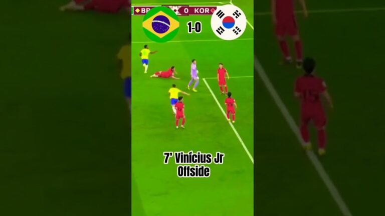 Brazil VS Korea 2022 World Cup | Golden Aquiline Box | #shorts