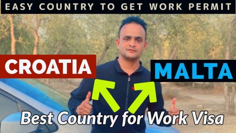 CROATIA VS MALTA WHICH IS THE BEST COUNTRY ? EASIEST COUNTRY TO GET WORK VISA FOR INDIAN/ASIAN