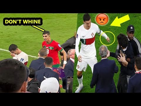 Cristiano Ronaldo Reaction To Last Match at World Cup & For Portugal