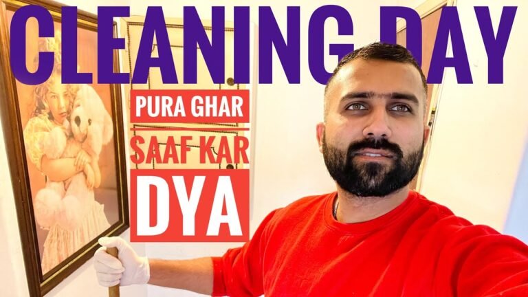 Deep Cleaning Super Messy Home || Cleaning Day Vlog || Pura Ghar Saaf Kar Dya 😍.