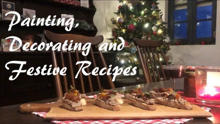 Ep8 – Painting, Decorating and Festive Recipes