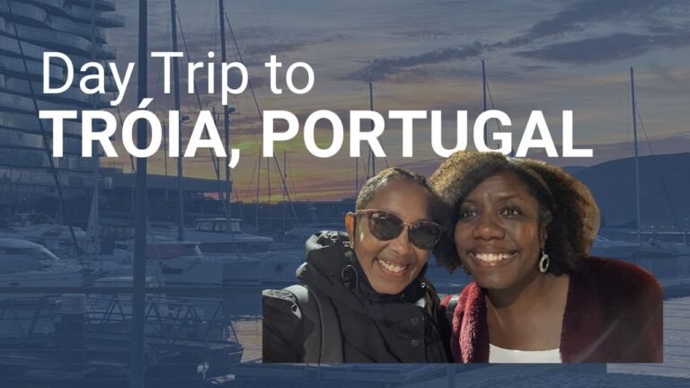 Exploring the Beaches of Portugal | Day trip to Setúbal and Tróia | Black Expats in Portugal