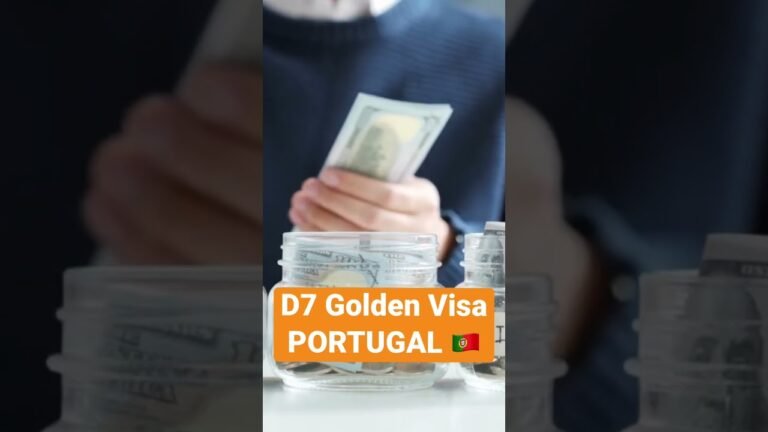 Golden Visa Portugal 🇵🇹 2023 Updates #shorts #portugal #shortvideo #canada #viralvideo