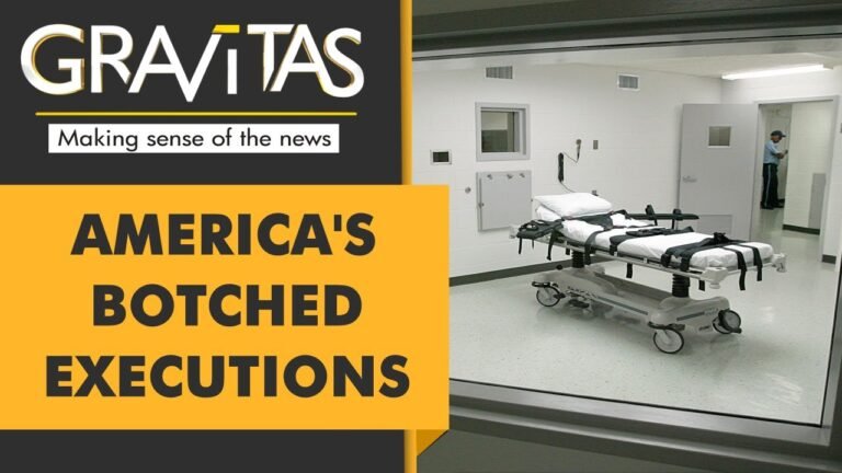 Gravitas: US botched 35% of execution attempts this year