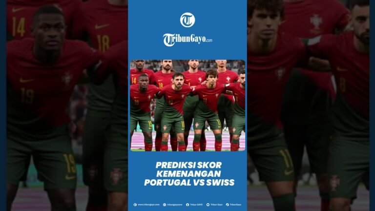 Head to Head Portugal vs Swiss Piala Dunia 2022