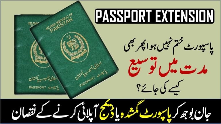 How to renew Pakistani passport if not expired?