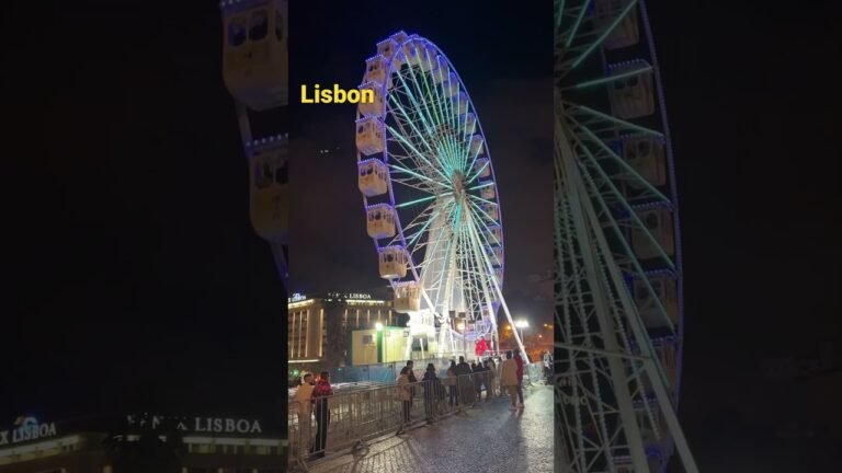 Lisbon Portugal | Lisbon Christmas Lights | Lisbon Shots #portugal #europe #lisbon #sherazsubhani