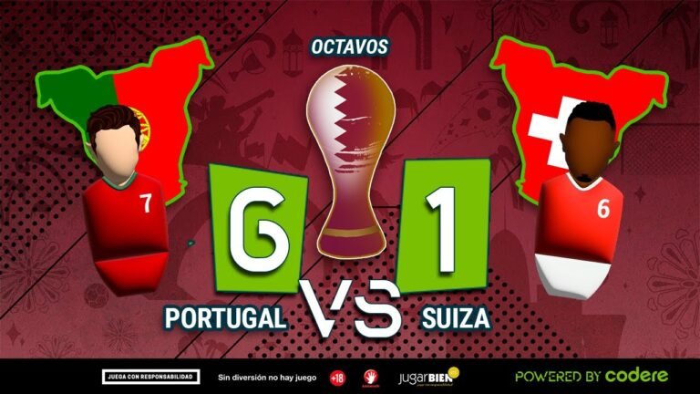 MISTER UNDERDOG 166: PORTUGAL 6 – 1 SUIZA. Con o sin Cristiano, Portugal no quiere sorpresas