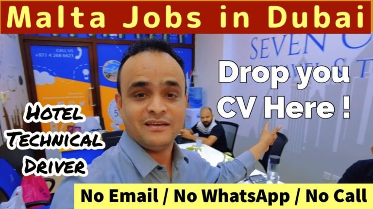 Malta Jobs in Dubai | Best Consultancy in Dubai for Malta Jobs | Hotel and Technical Jobs in Malta