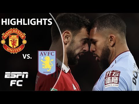 Manchester United vs. Aston Villa 🤯 🔥 | Carabao Cup Highlights | ESPN FC