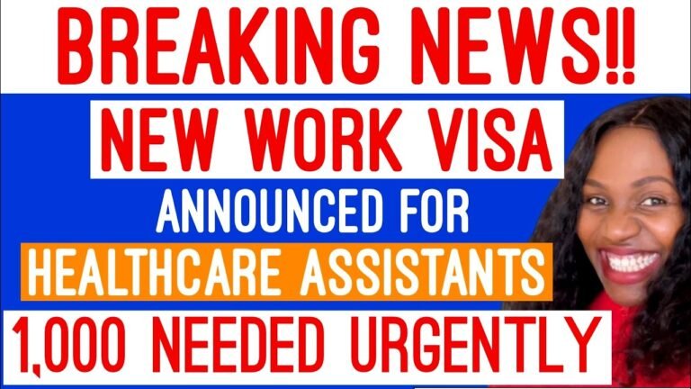 NEW WORK VISA 2023 | NEW WORK VISA ANNOUNCED IN IRELAND FOR HEALTHCARE SUPPORT WORKERS #ammy