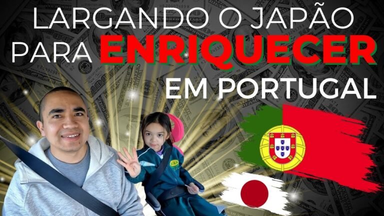 O motivo de nossa MUDANÇA DO JAPÃO PARA PORTUGAL