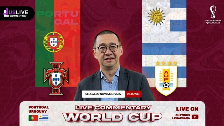 PORTUGAL VS URUGUAY WORLD CUP LIVE COMMENTARY BY COACH JUSTIN