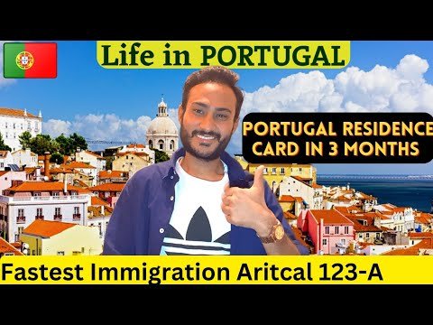 PORTUGUESE FIRST RESIDENCE CARD IN 3 MONTHS ONLY / PORTUGAL IMMIGRATION ARTICLE 123-A