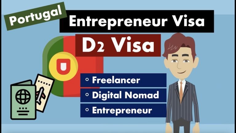 Portugal D2 Visa | Entrepreneur Visa | Startup Visa