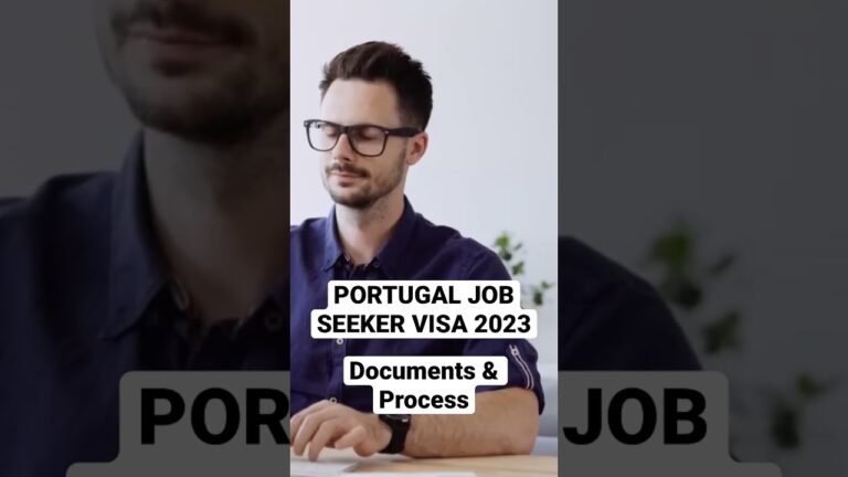 Portugal 🇵🇹 Job Seeker Visa 2023 # Apply from India #shorts #shortvideo #portugal